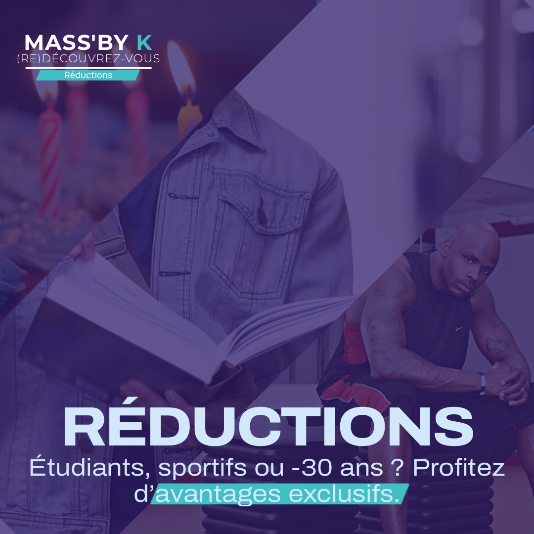 Réductions disponibles