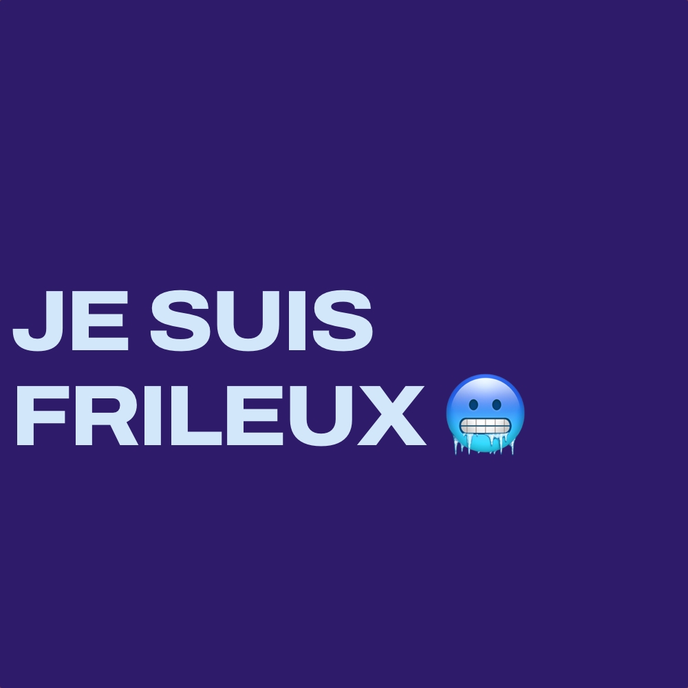 Expérience Renaissance - option Je suis frileux