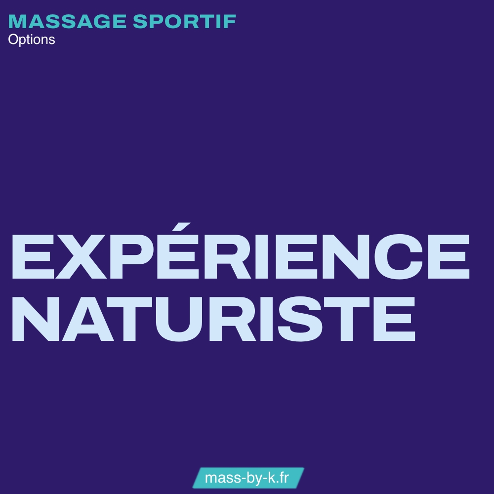 Massage tantrique - option Expérience naturiste
